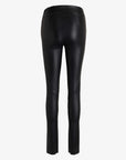 ESSENTIAL LEATHER STRETCH TROUSERS