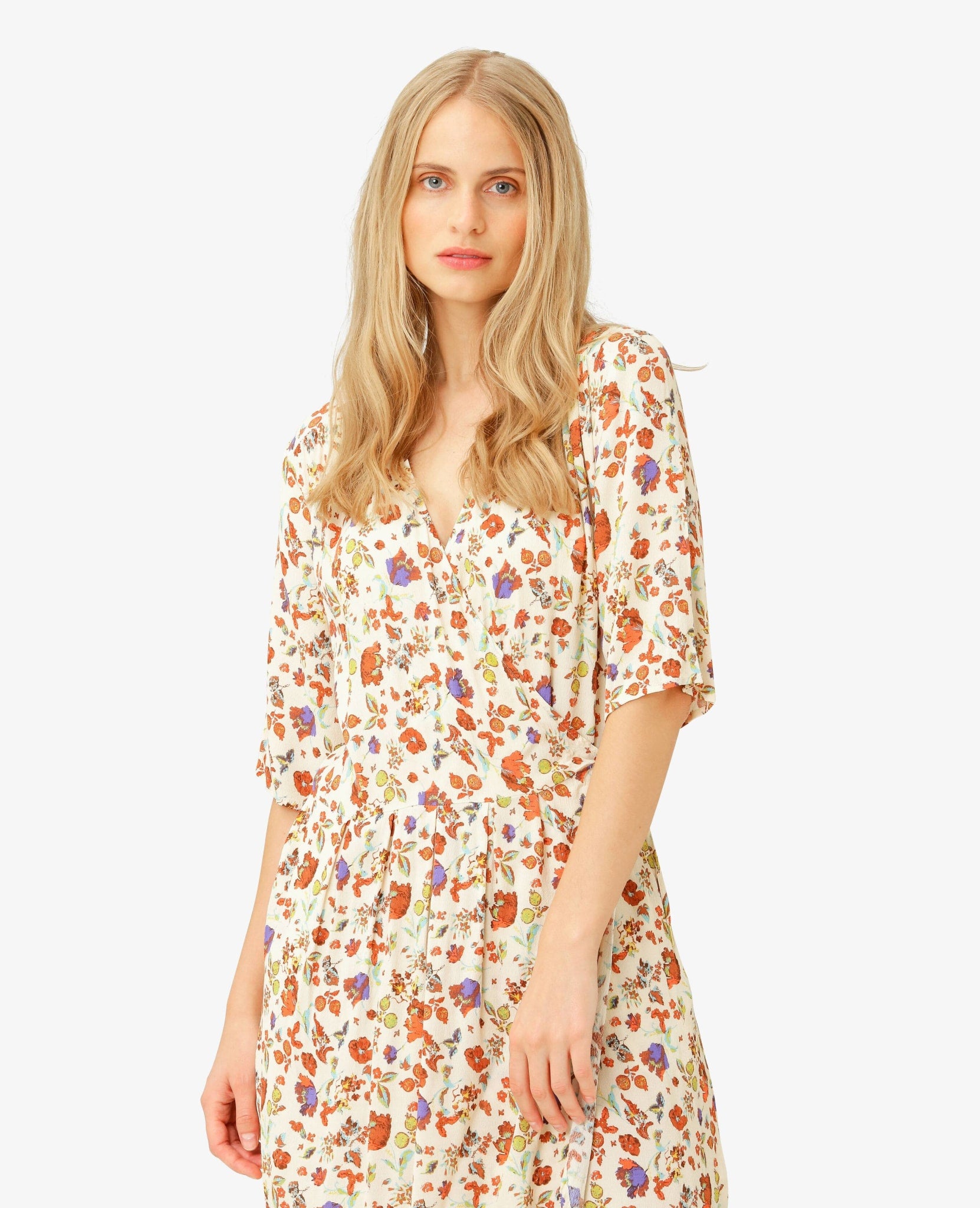 LAUREENNN WRAP DRESS