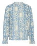 Print Blue/White	